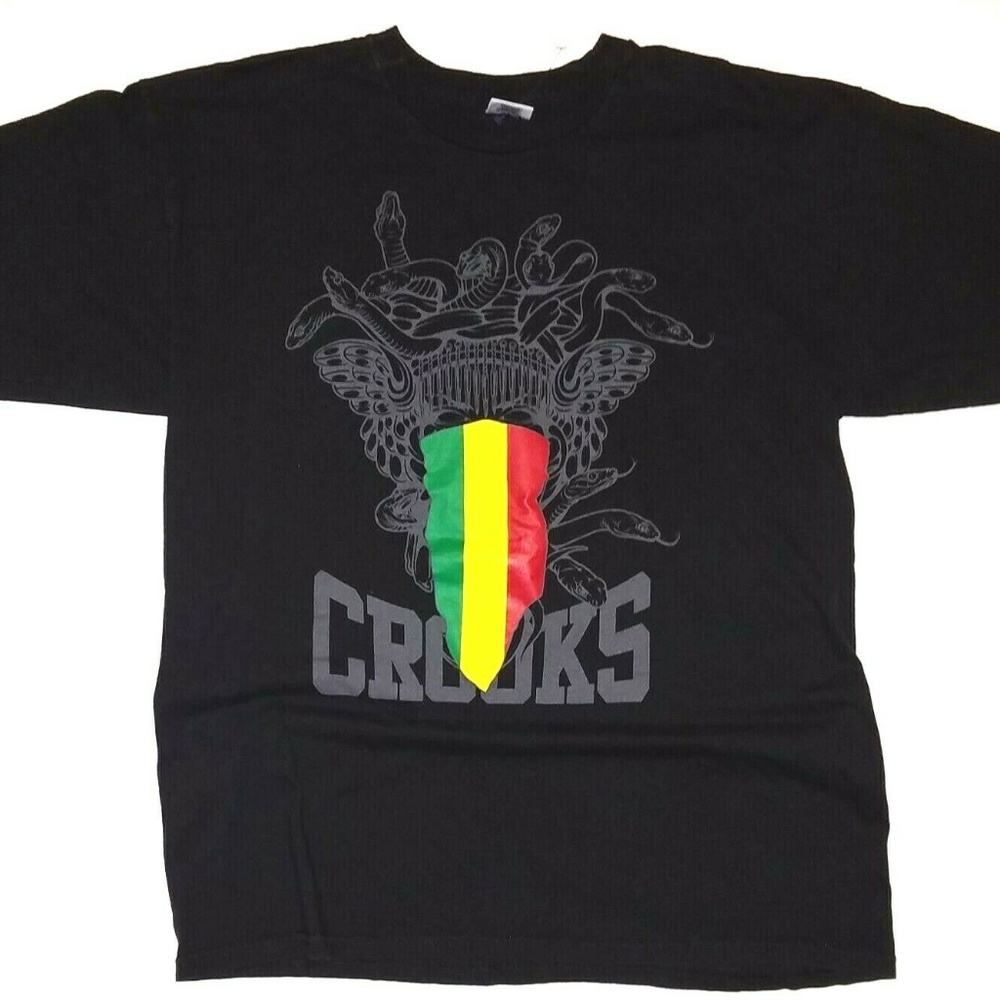 Crooks And Castles Medusa T-Shirt | Large